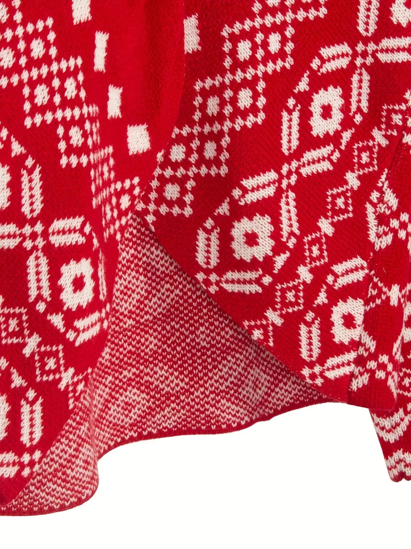 Christmas Tree Reindeer Long Sleeve Sweater