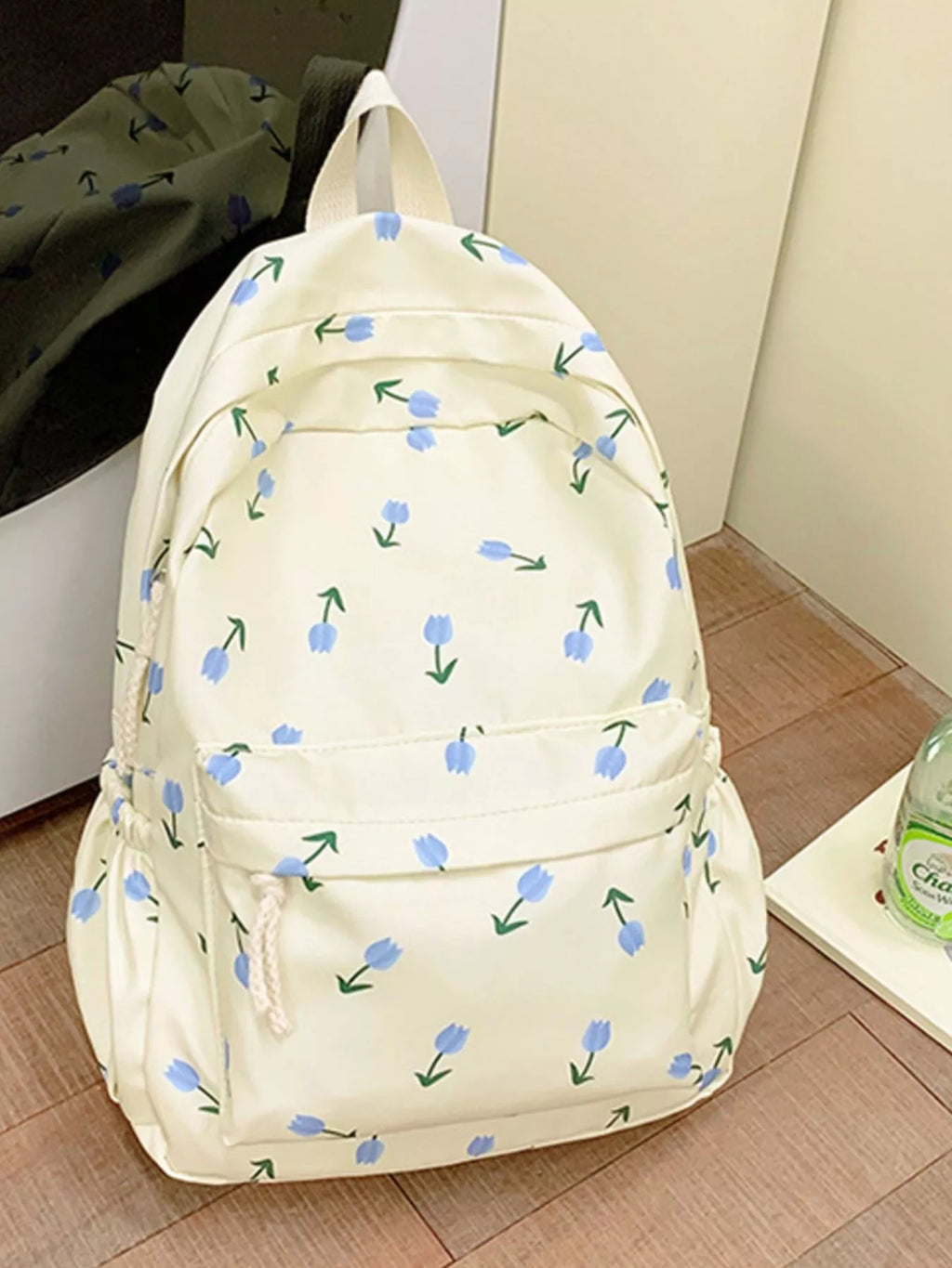Floral Print Lightweight Backpack Bag