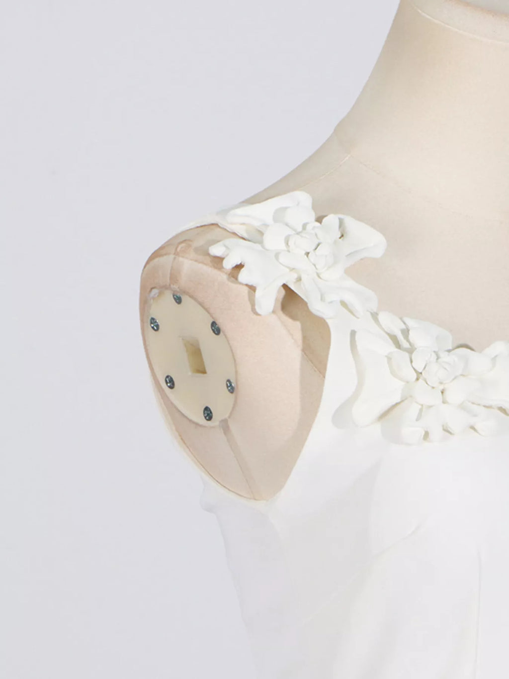 Floral Embellished Sleeveless Midi Dress