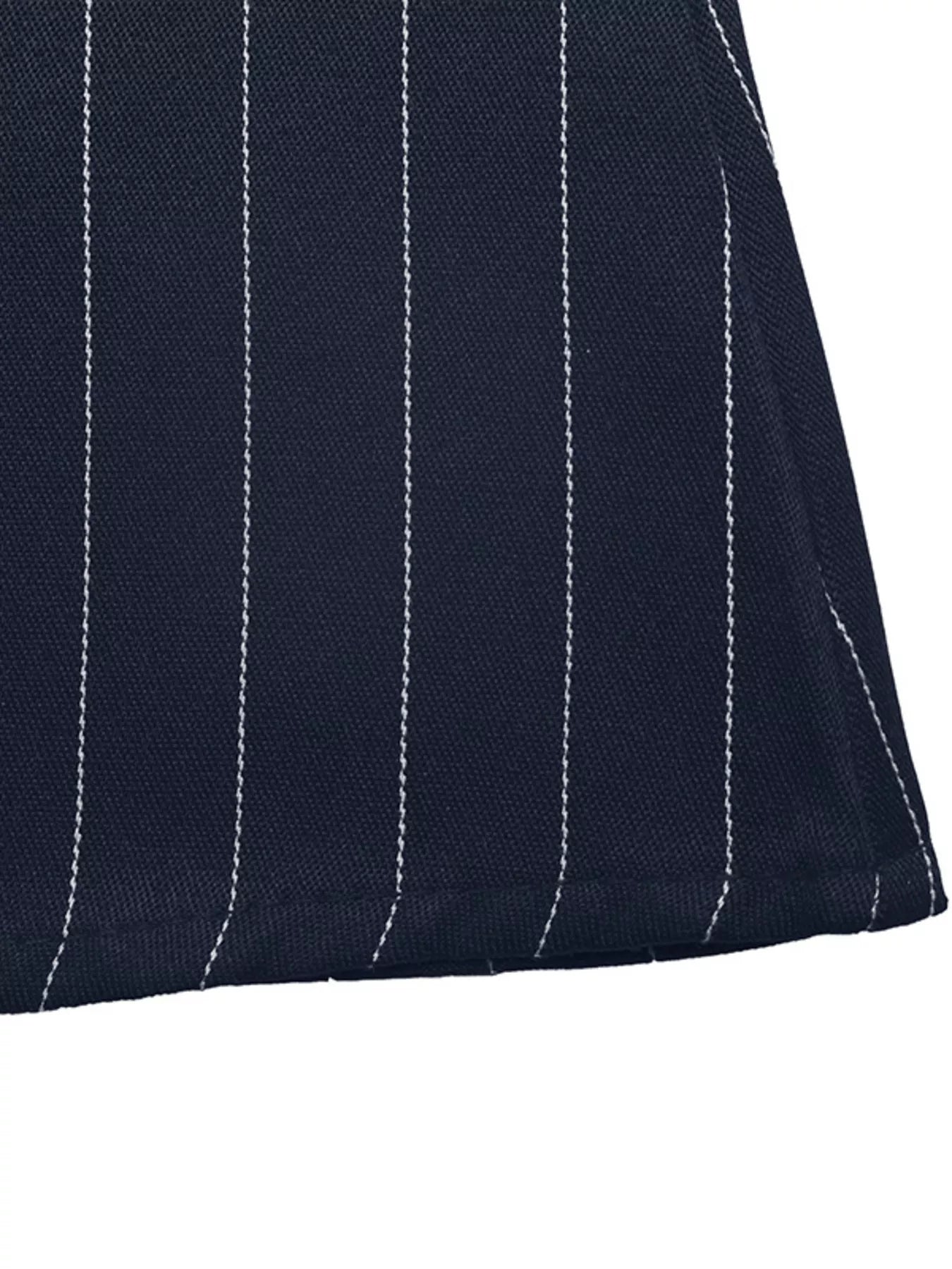 Striped Sleeveless Tie Waist Dress