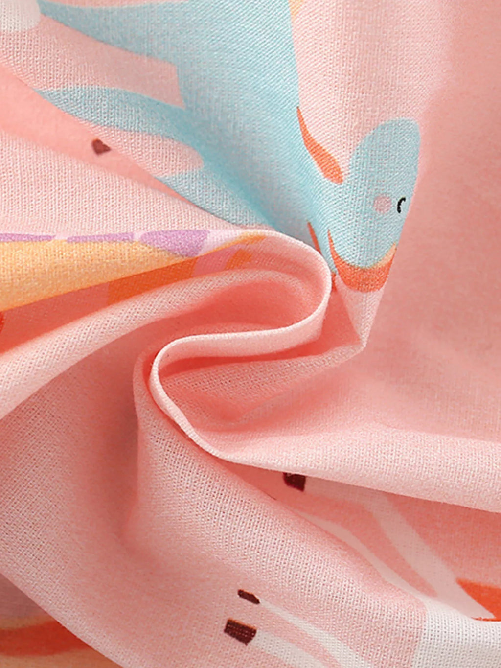 Children's Unicorn Print Flutter Sleeve Dress