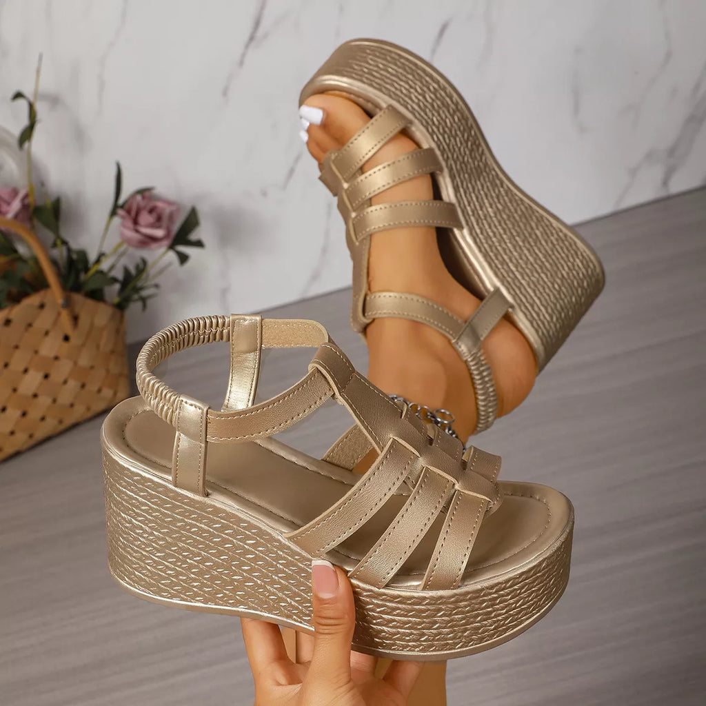 Open Toe Wedge Sandals