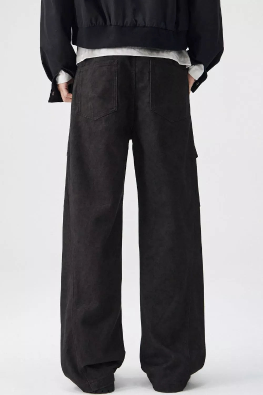 Men's Wide Leg Cargo Pants