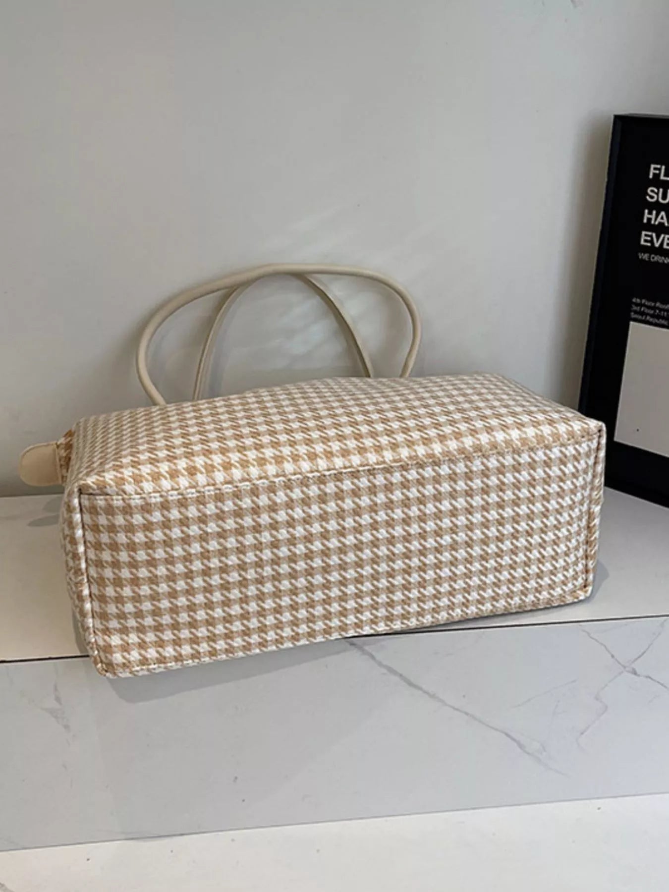 Plaid Pattern Travel Bag