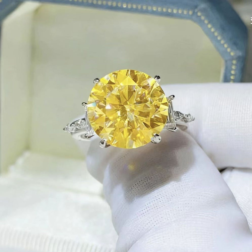 5 Carat Moissanite 925 Sterling Silver Ring