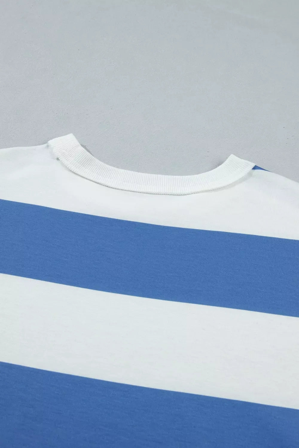Casual Striped T-Shirt Dress