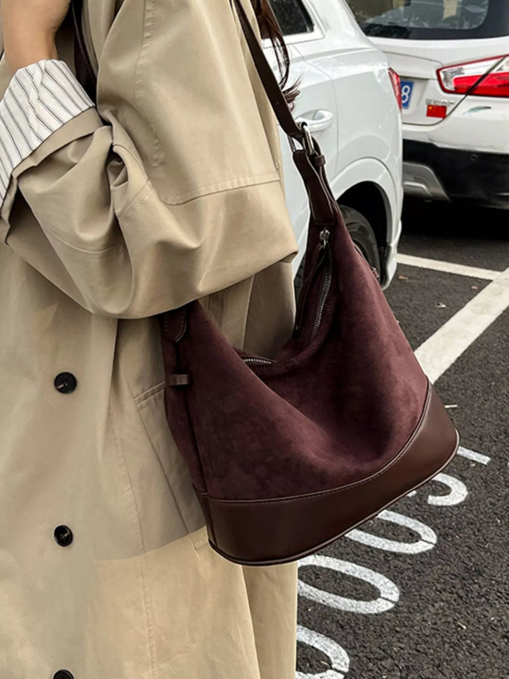 Adjustable Strap Tote Bag