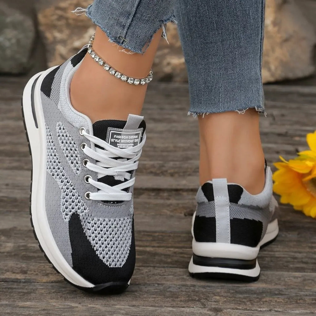 Lace Up Platform Athletic