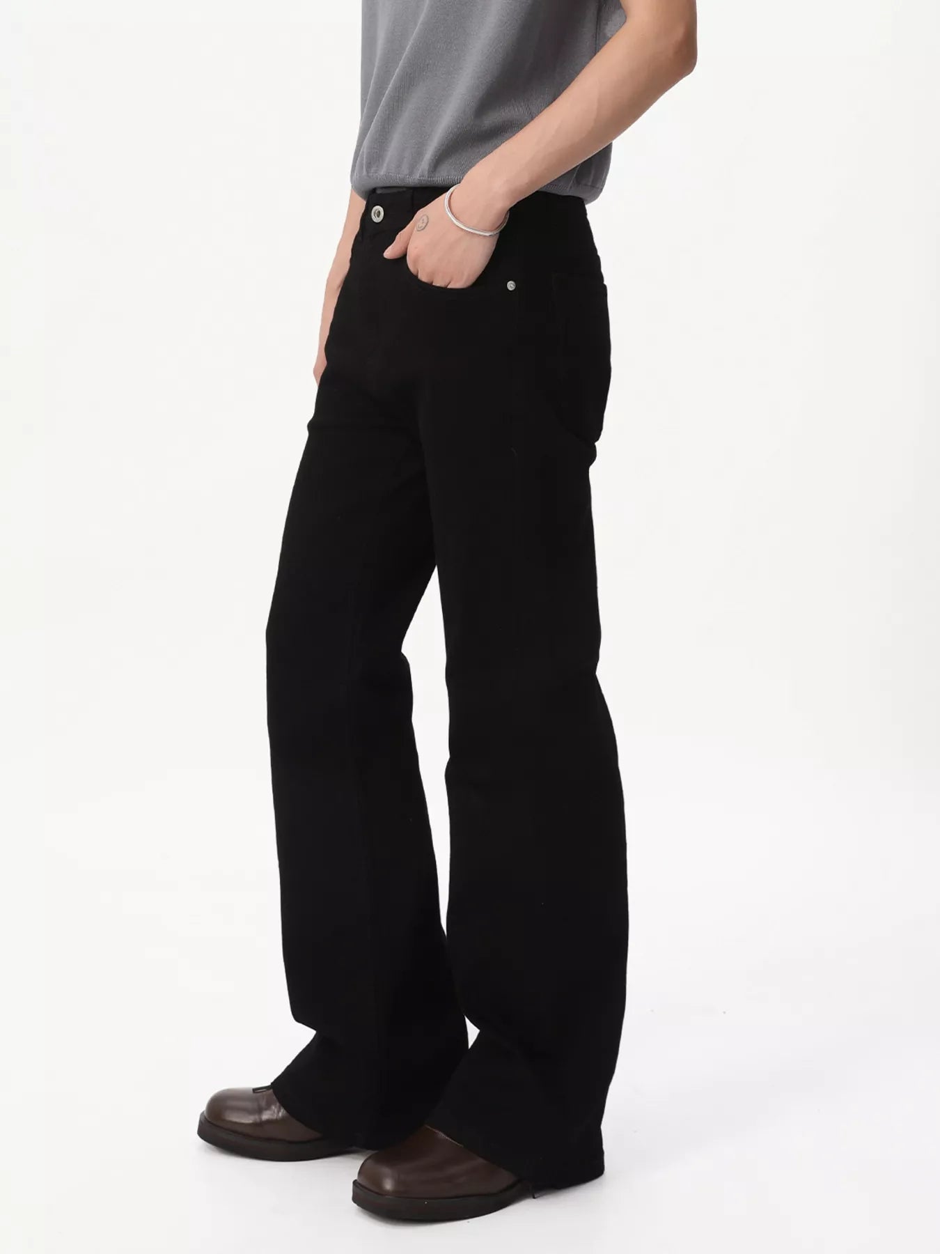 Men's Loose Fit Bootcut Jeans