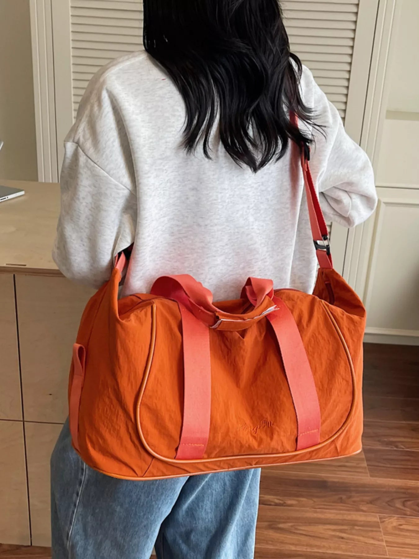 Lightweight Oxford Cloth Duffel Bag