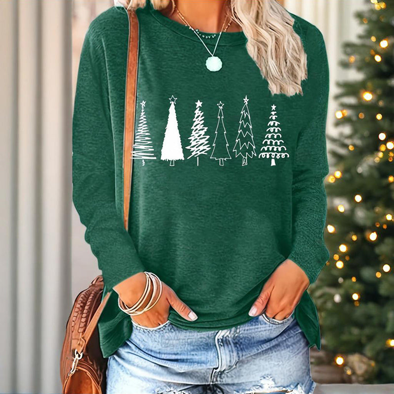 Women’s Christmas Shirt | Cute Christmas Tree Graphic Tee
