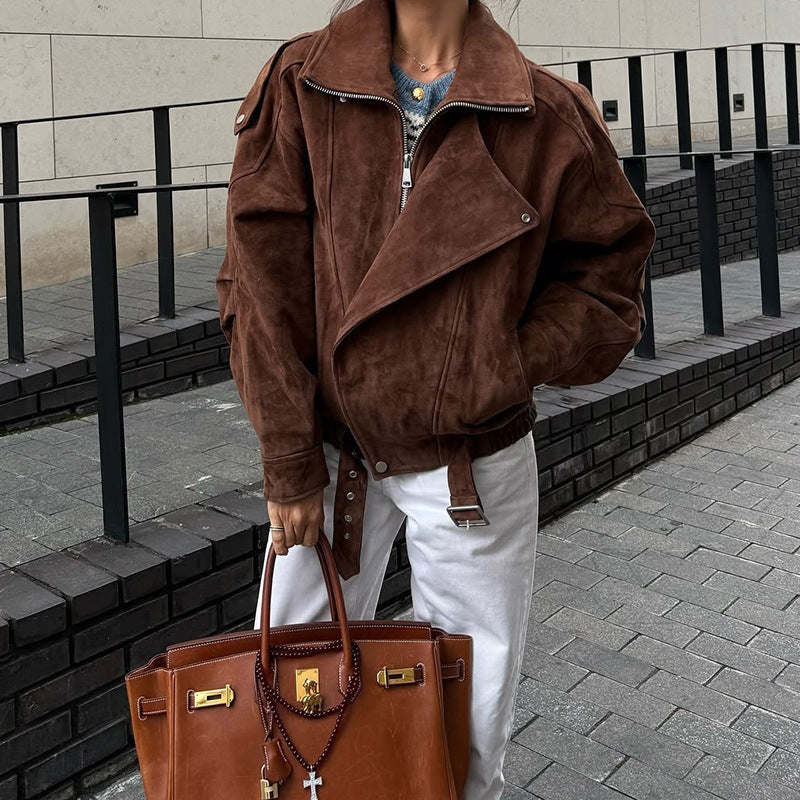 Women's Casual Zip Up Jacket