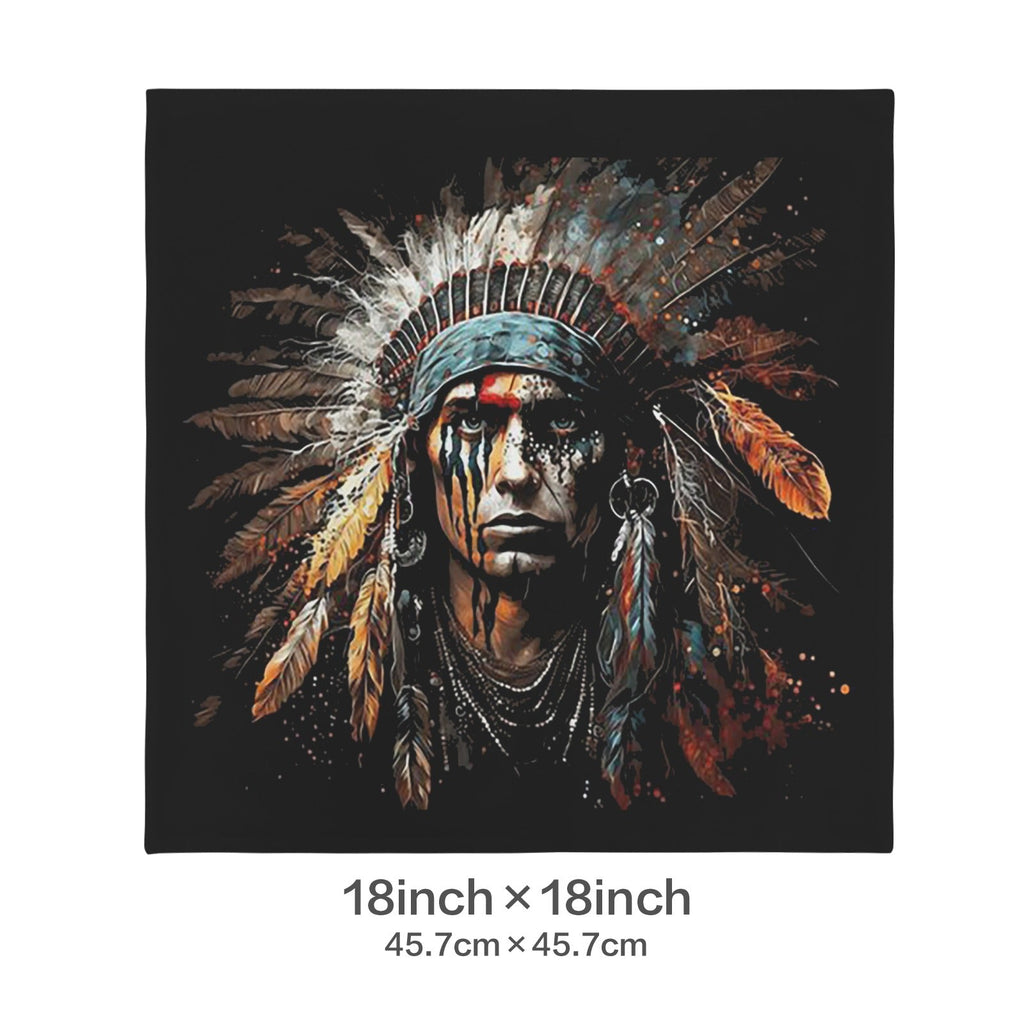 Baha Ranch Painted Native Velvety Soft Pillow Case Made in America