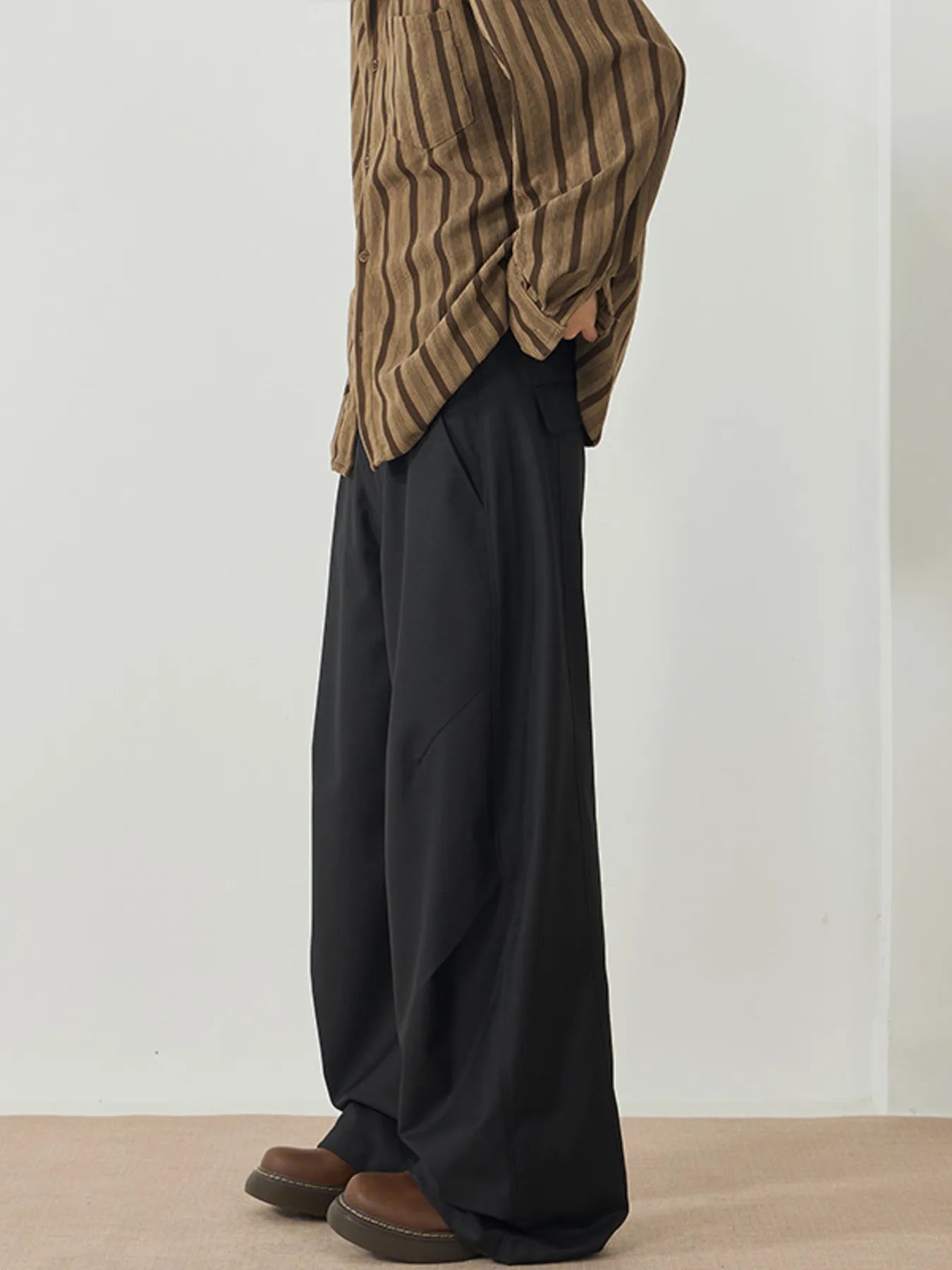Men's Wide Leg Casual Pants