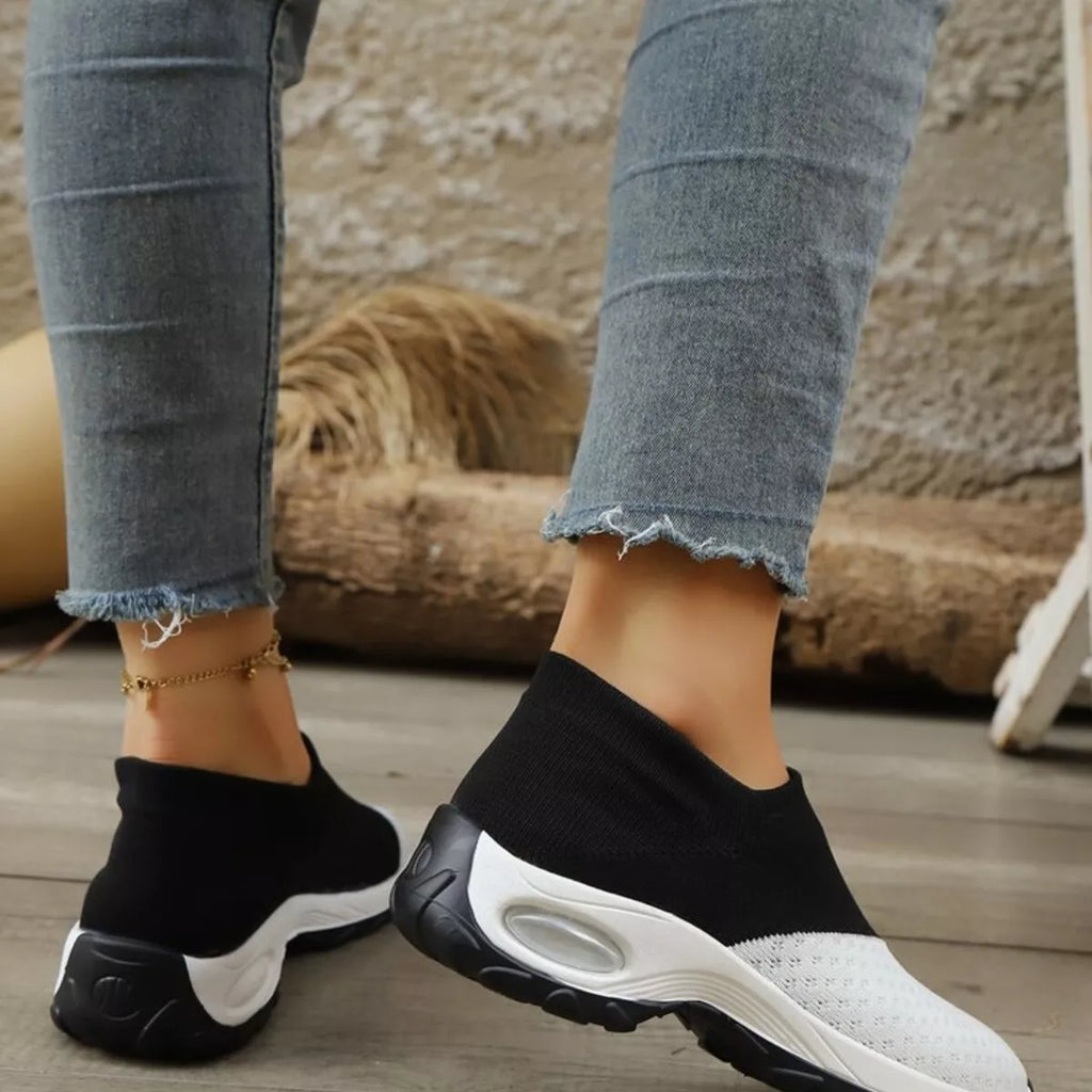 Color Block Mesh Athletic