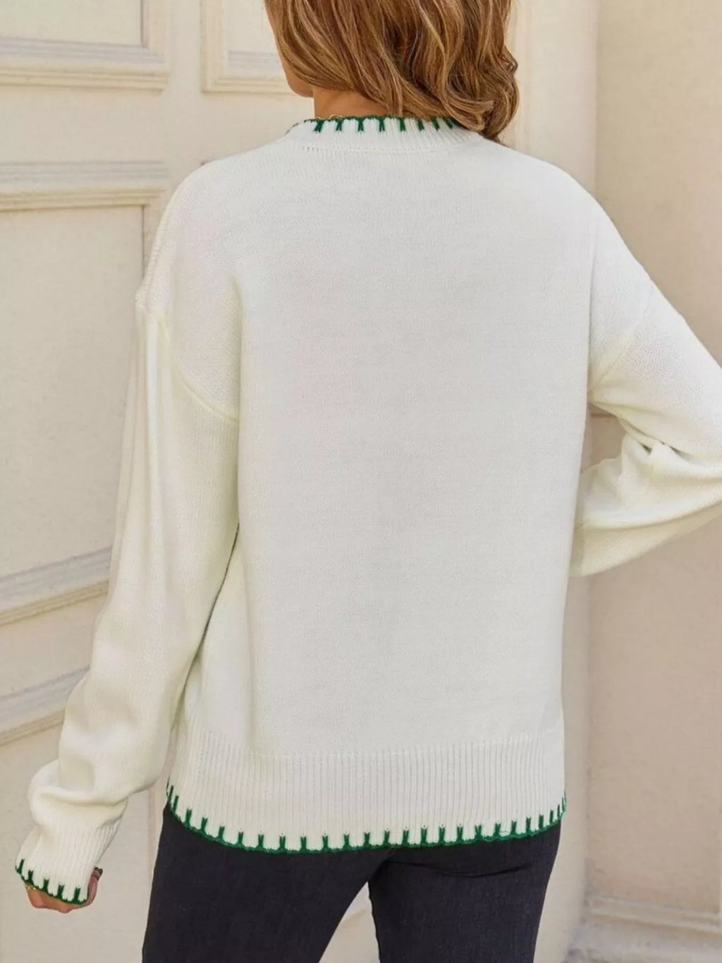 Lemon Round Neck Sweater