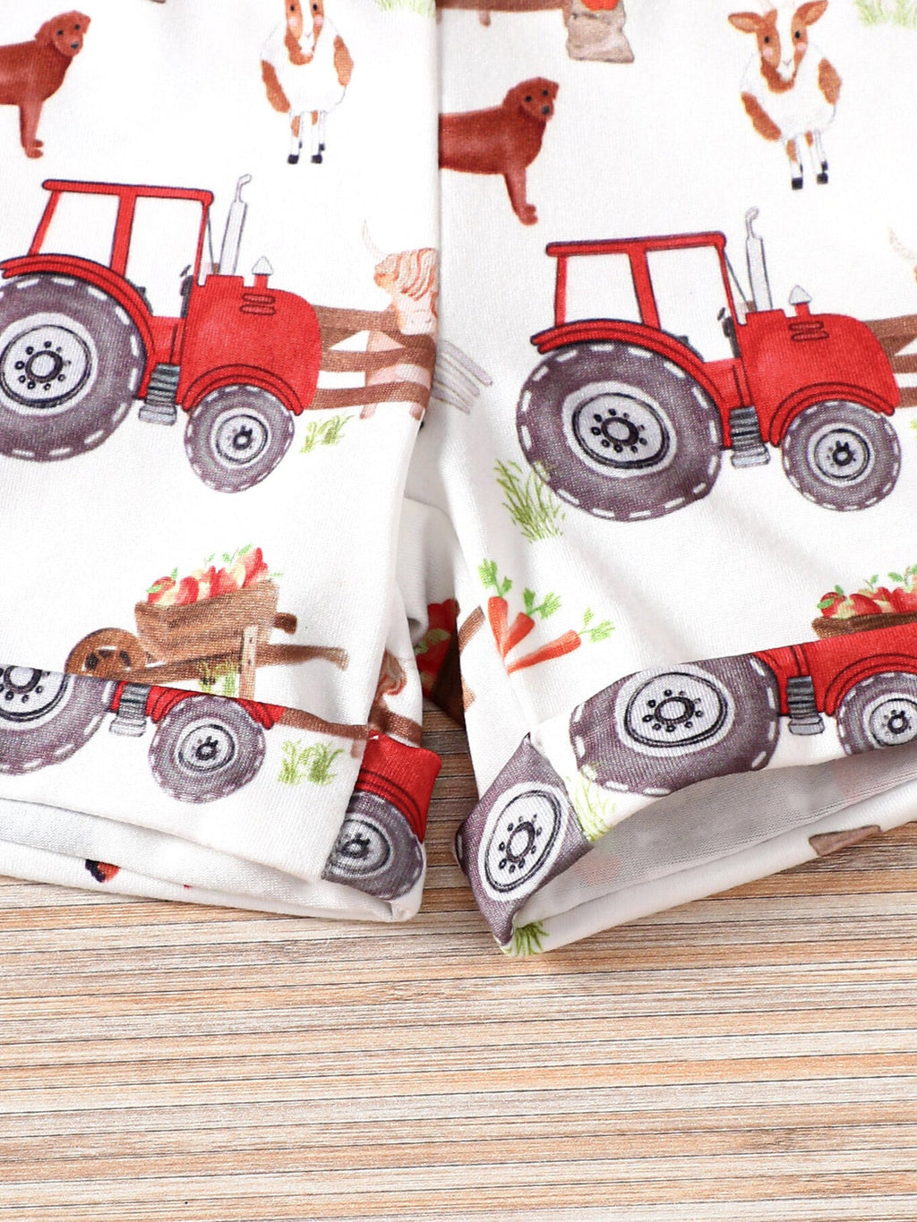 Children's Mama' Boy Graphic Casual Tee and Shorts Set