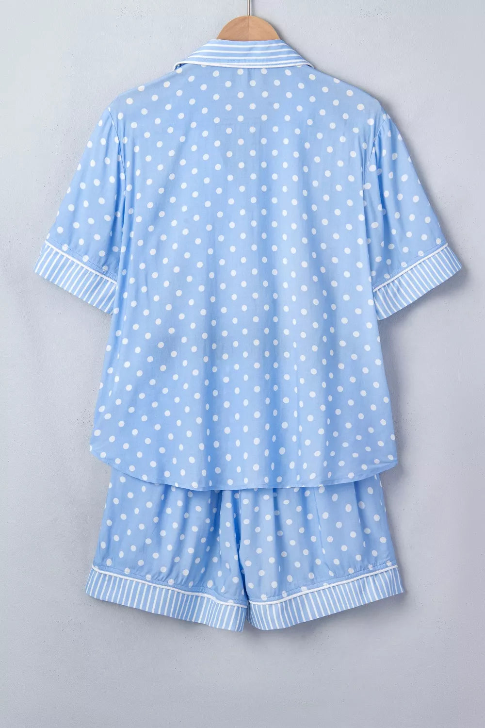 Dotted Print Soft Short Pajama Set
