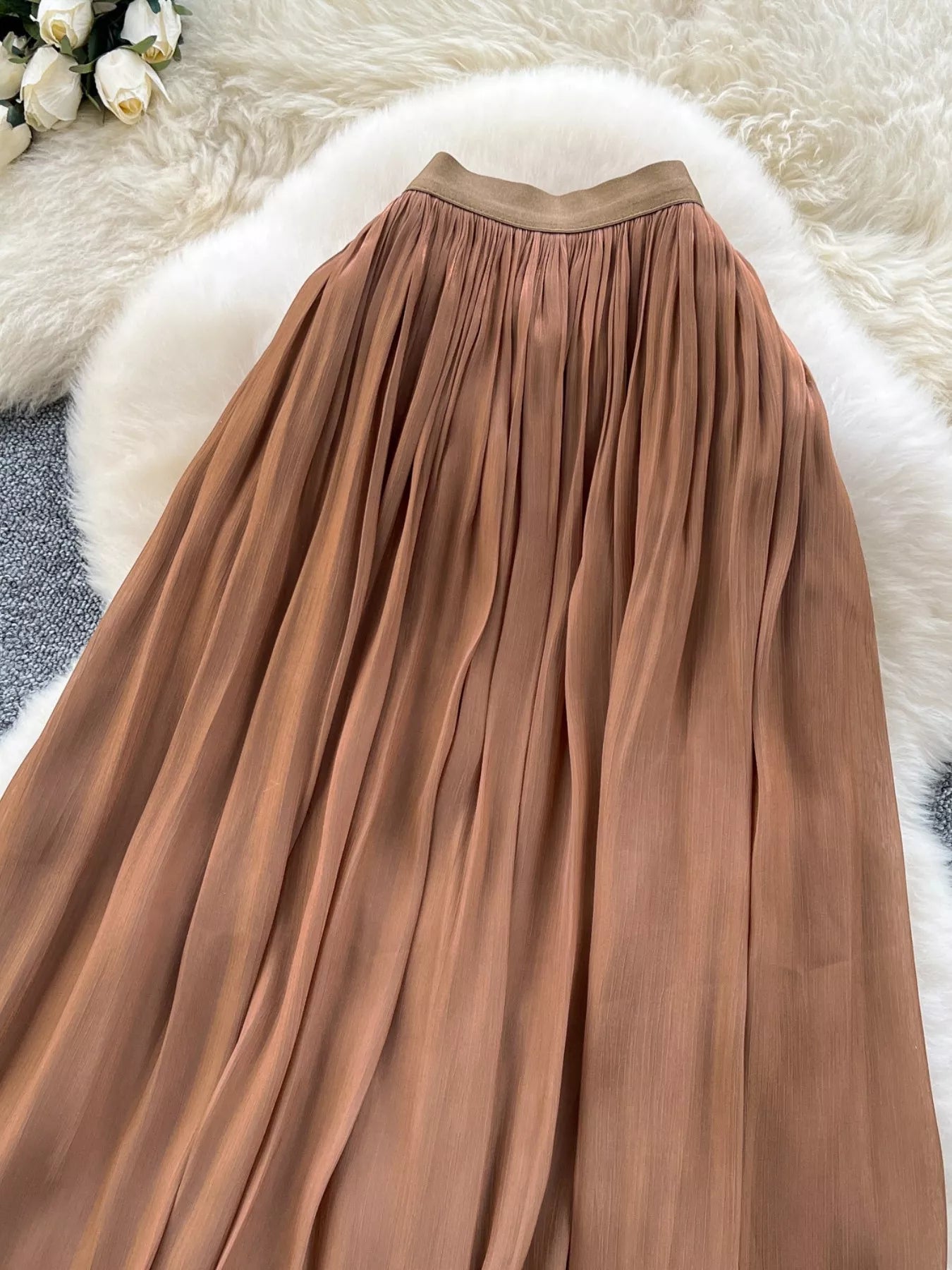 High Waist Maxi Skirt