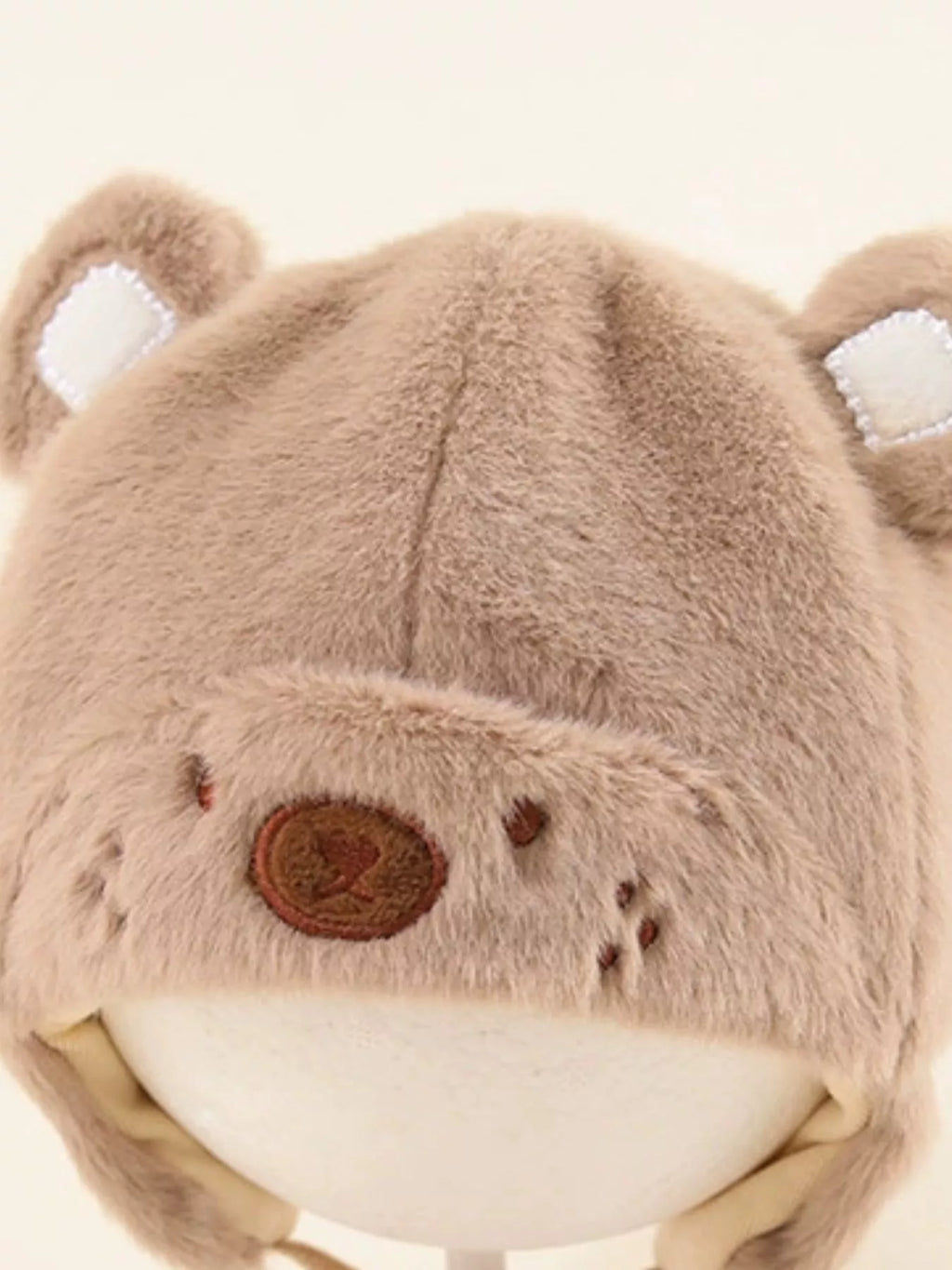Children's Cute Bear Ear Plush Hat
