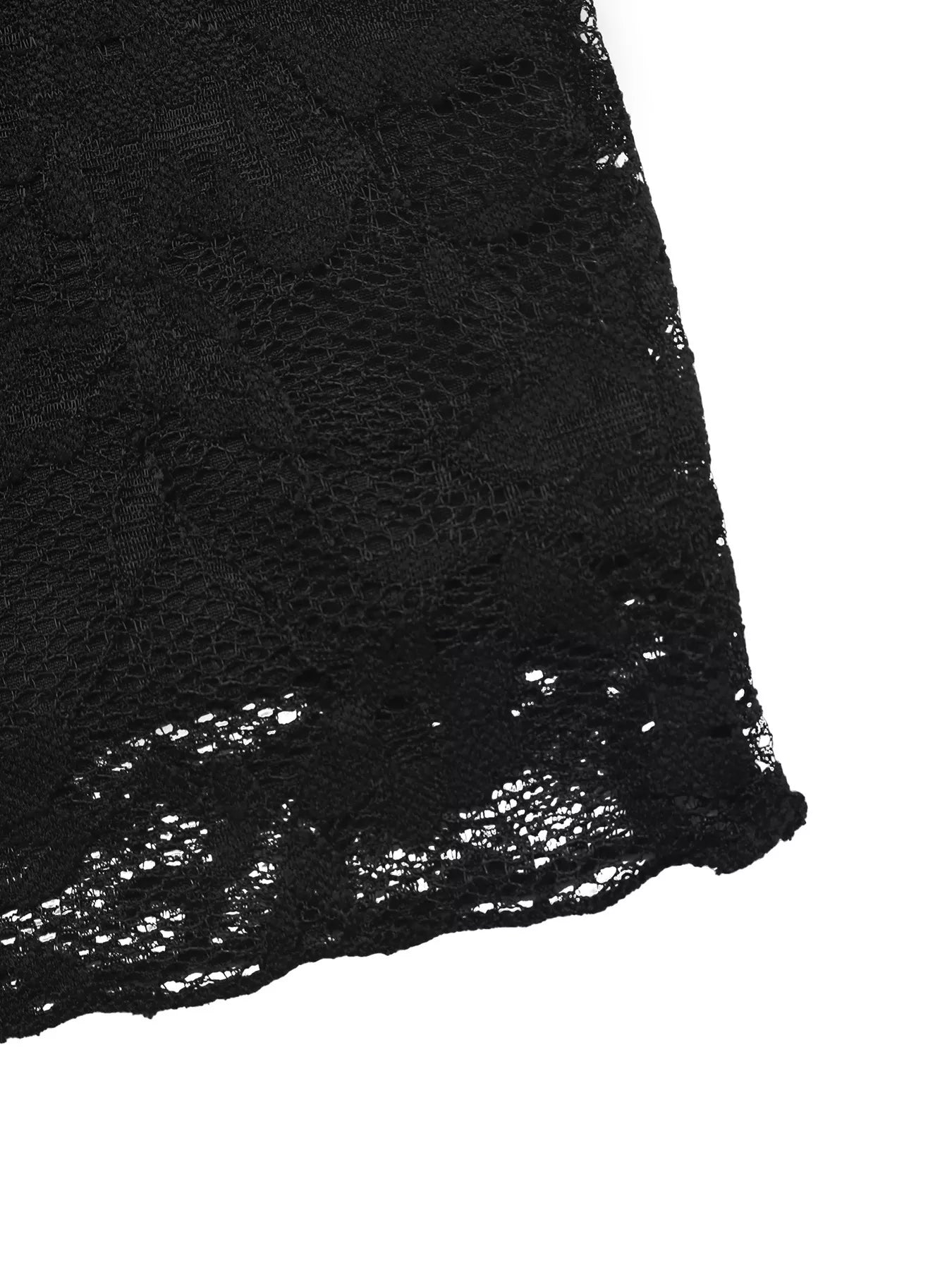 Lace Bowknot Slim Fit Top