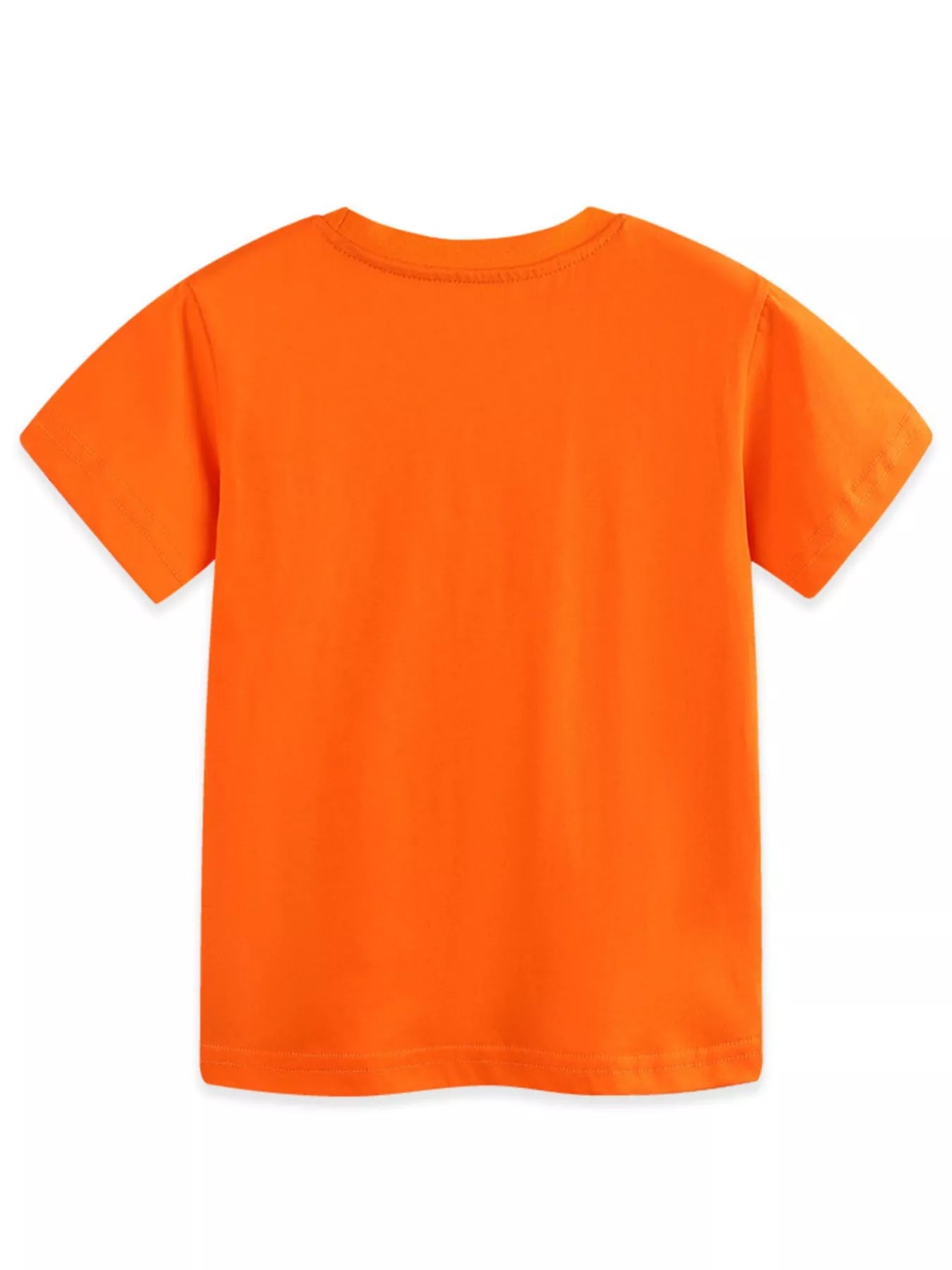 Children's Tractor Print Casual T-Shirt