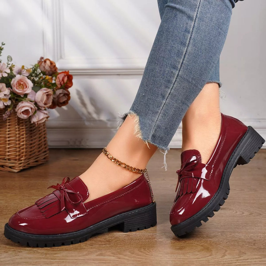 Round Toe Slip-Ons