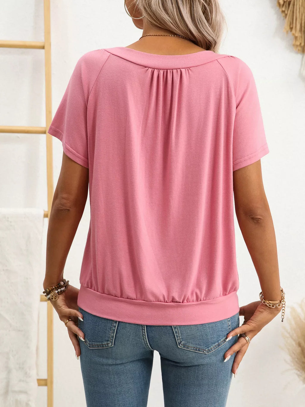 V-Neck Short SleeveT-Shirt
