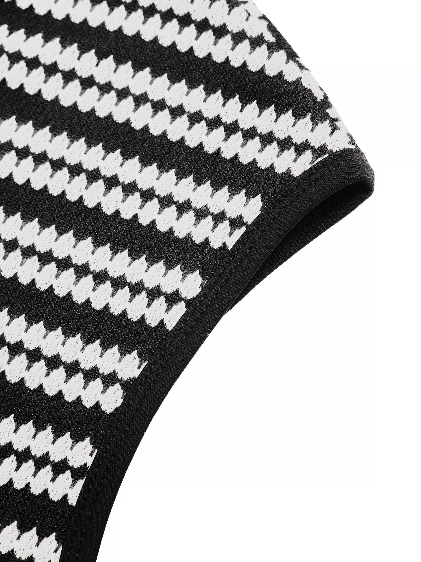 Striped Sleeveless Bodycon Knit Maxi Dress