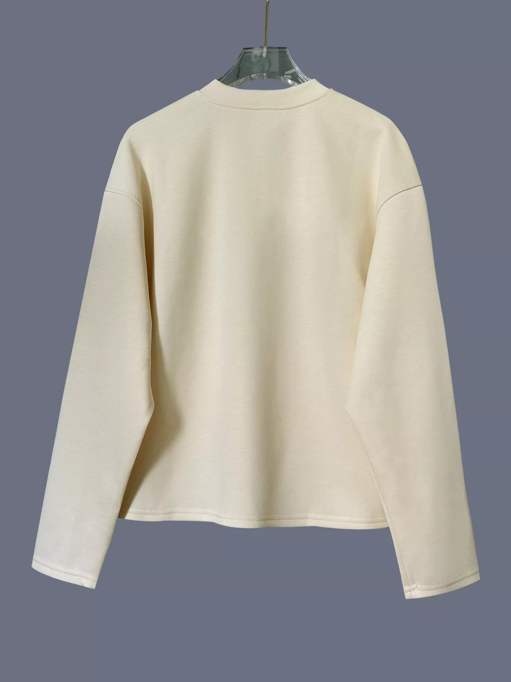 Quarter Zip Raglan Sleeve Sweatshirt