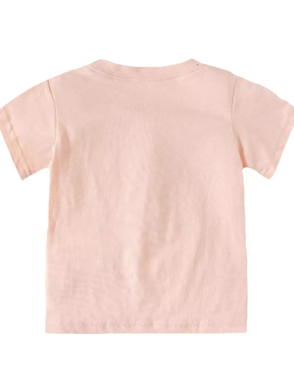 Children's Bears Rainbow Graphic Round Neck T-Shirt