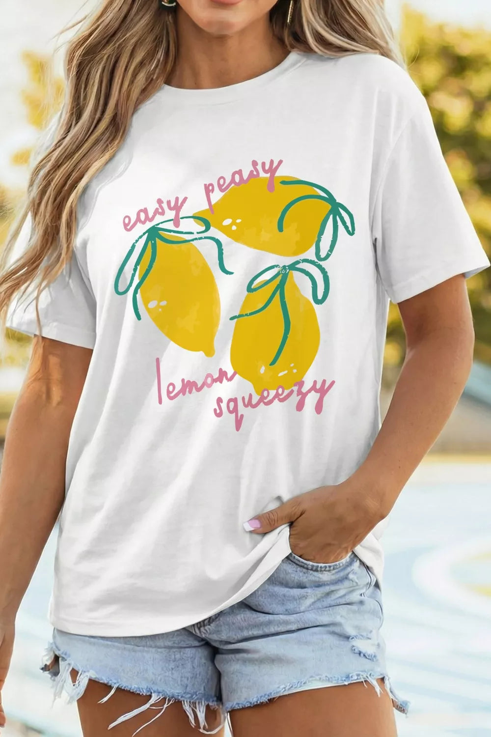 Easy Peasy Lemon Squeezy Graphic Tee