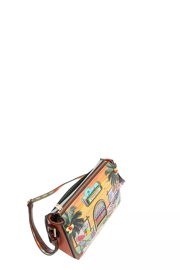 Nicole Lee USA Sun and Sand Crossbody Bag