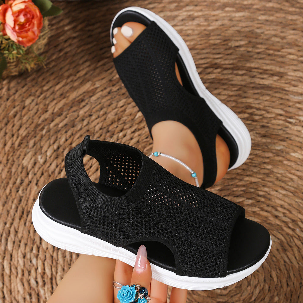 Breathable Mesh Open Toe Sandals