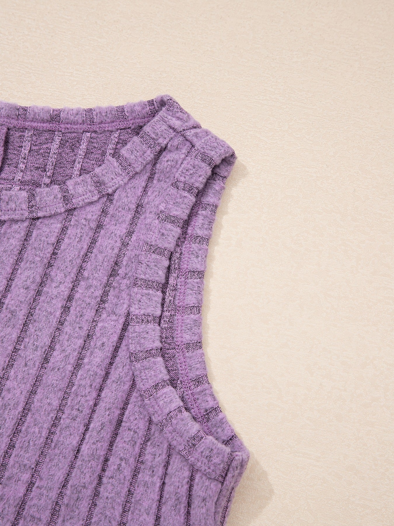 Slim Ribbed Mineral Wash Tank Top