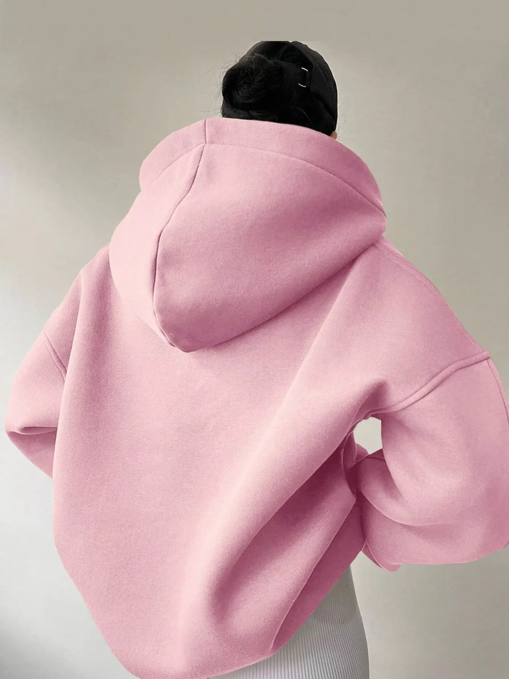 Dropped Shoulder Long Sleeve Sweatshirt