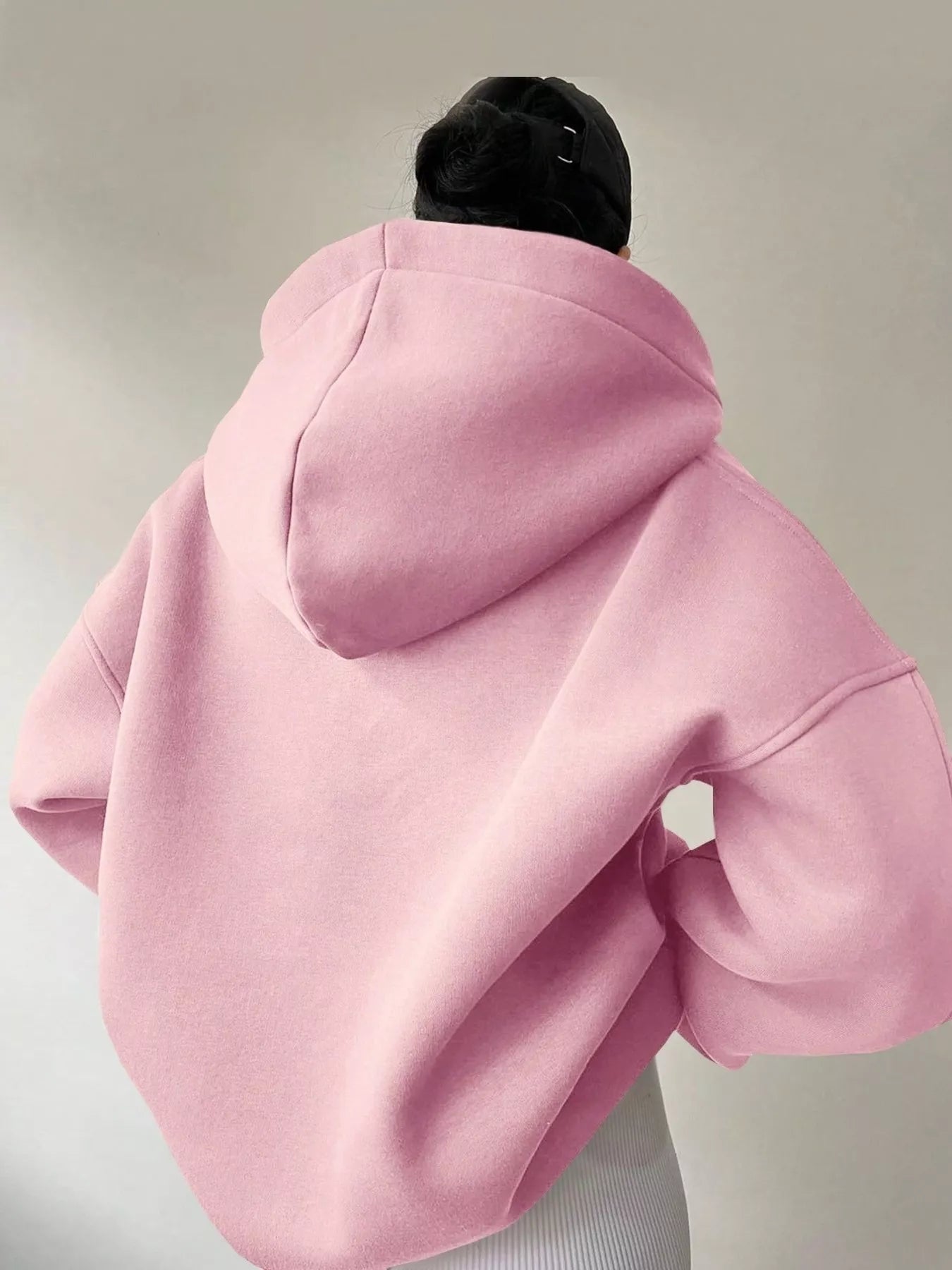 Dropped Shoulder Long Sleeve Sweatshirt