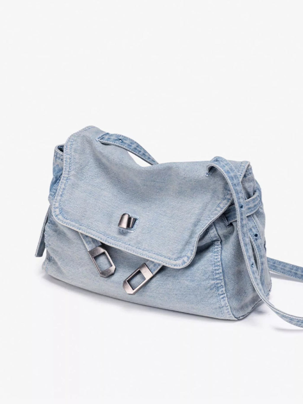 Vintage Denim Shoulder Bag