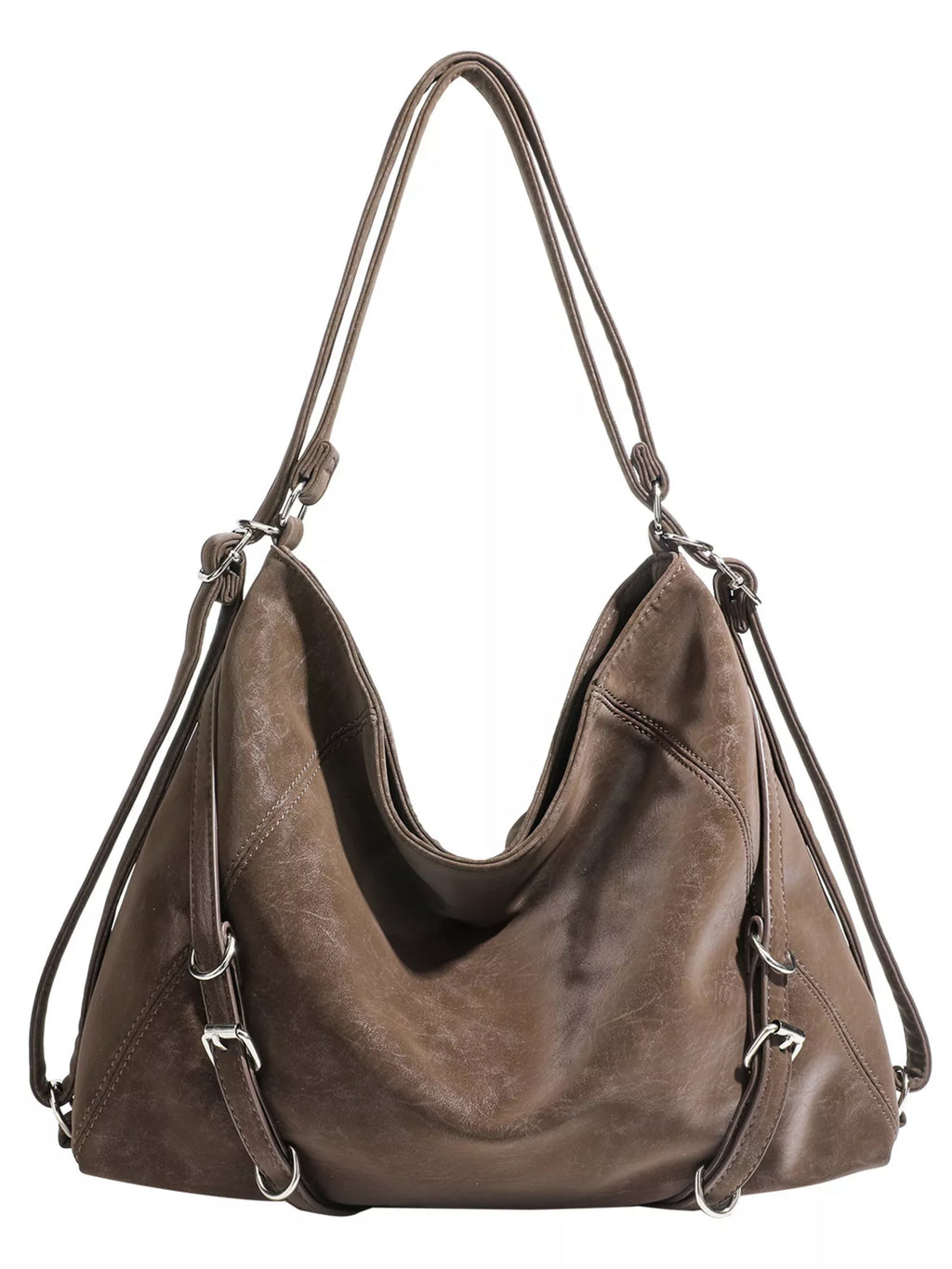 Vintage Style Convertible Shoulder Bag