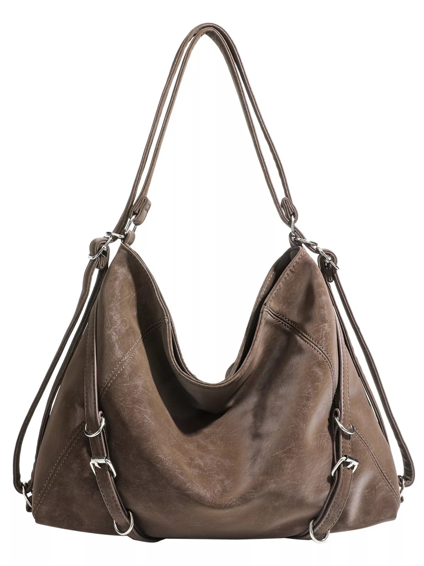 Vintage Style Convertible Shoulder Bag
