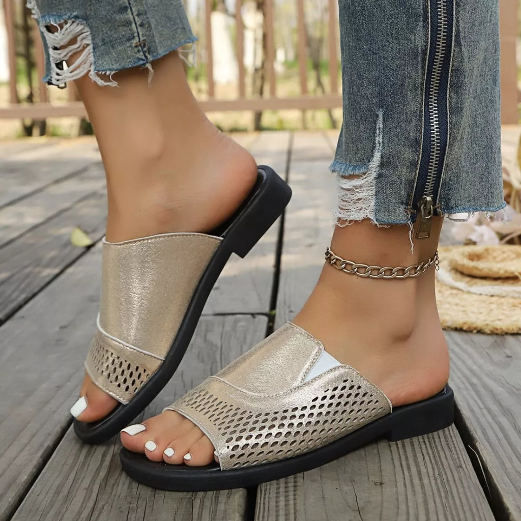 Open Toe Hollow-Out Sandals
