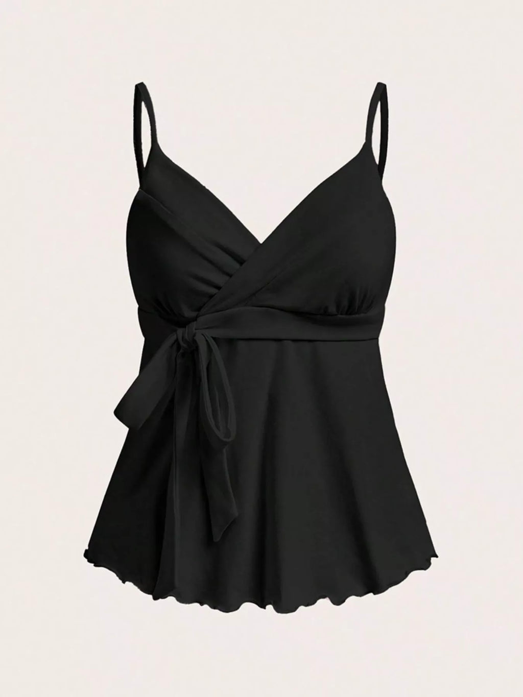 Wrap Tie Surplice Cami