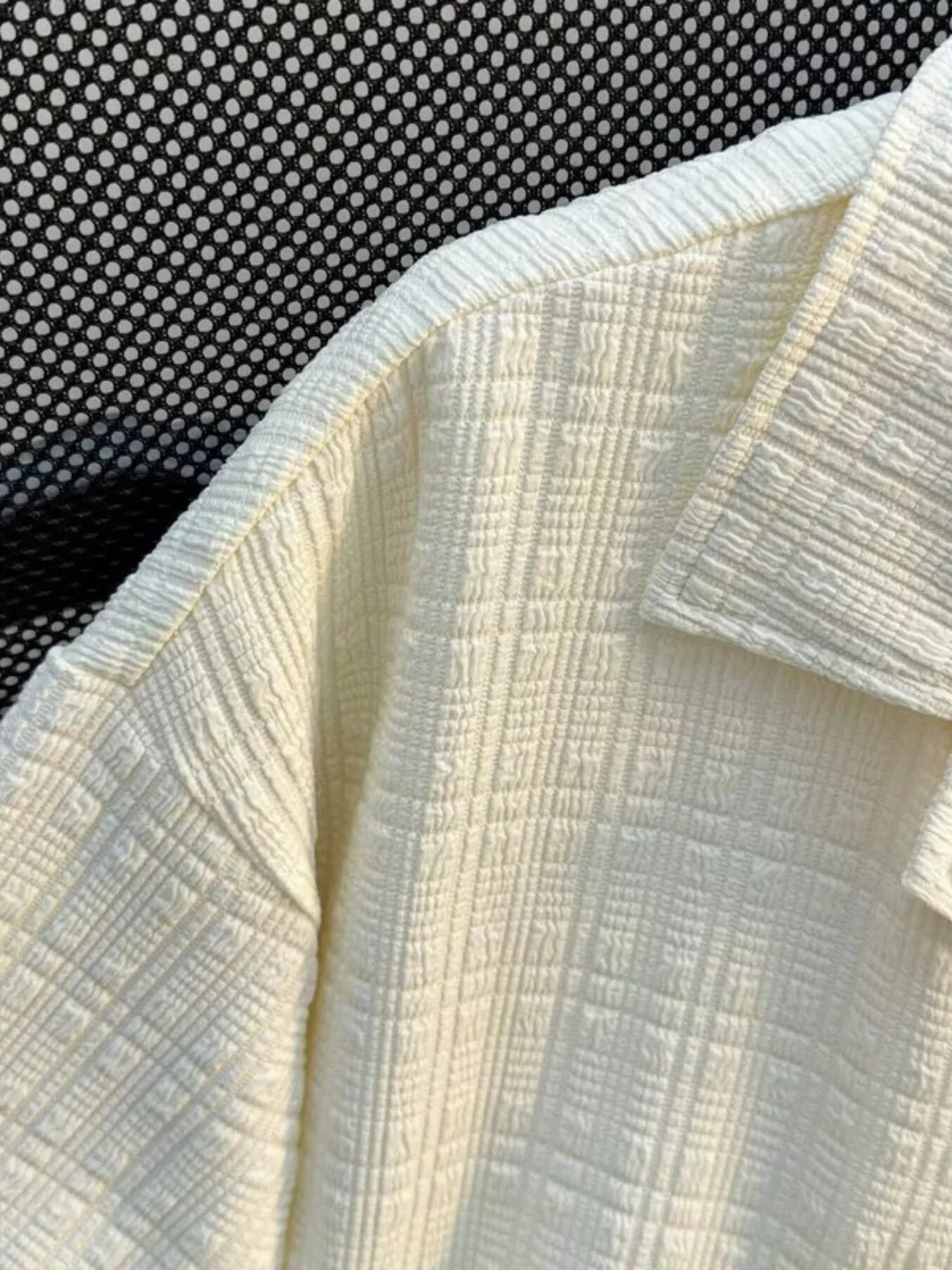 Men's Full Size Casual Short Sleeve Shirt Plus Size