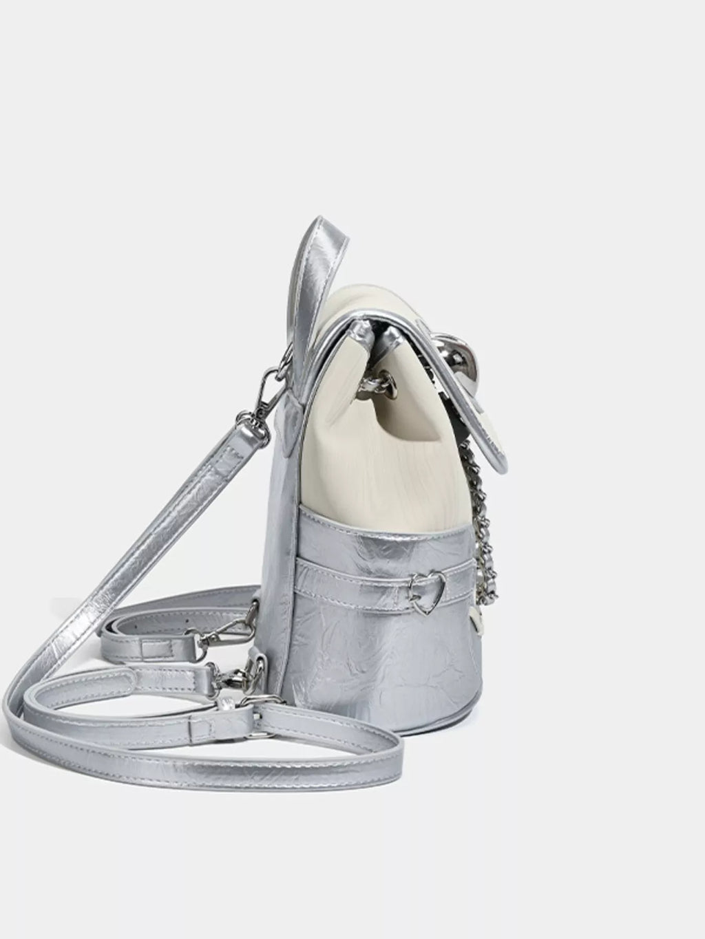 Heart Flap Backpack Bag