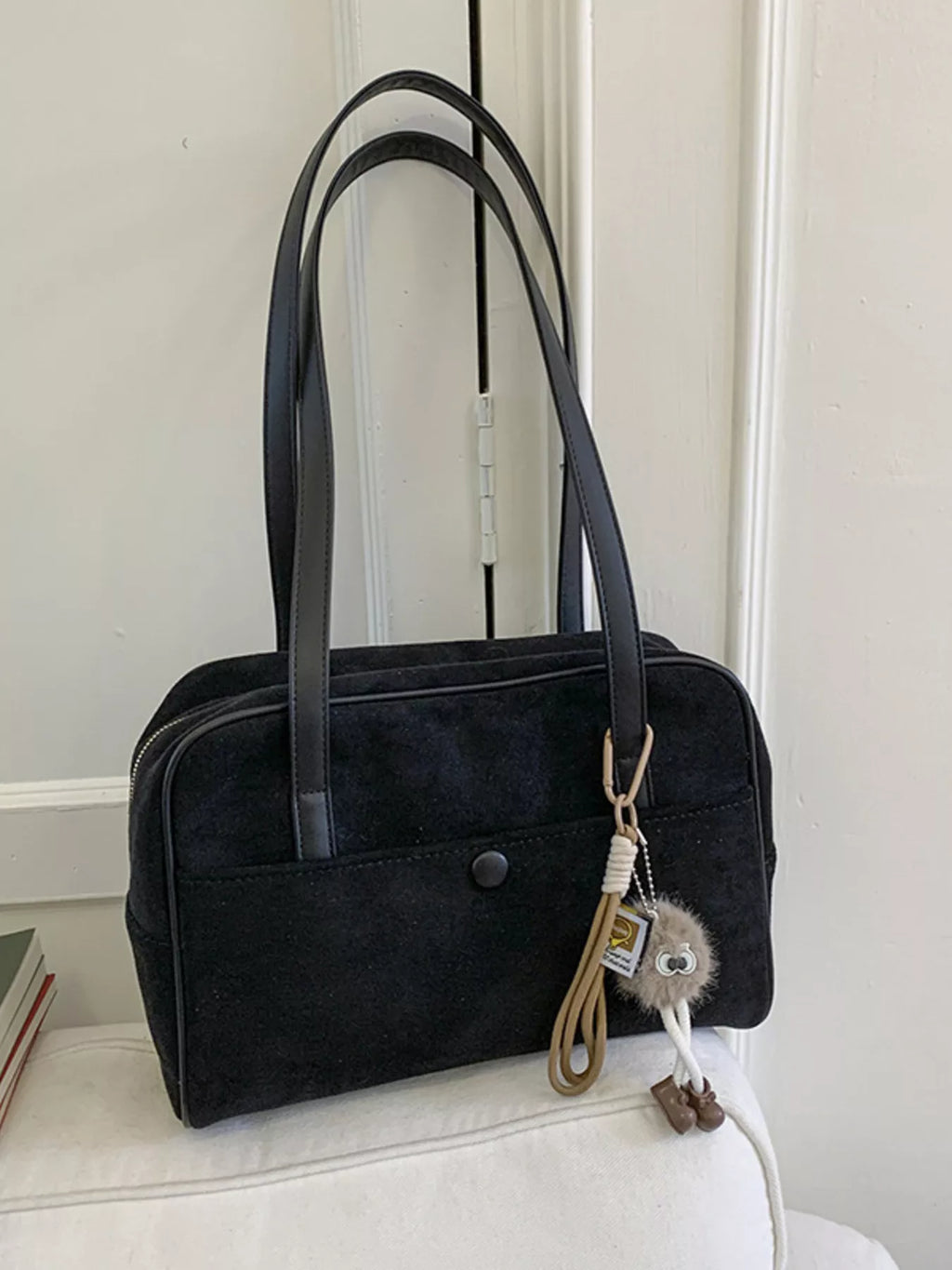 Vintage Handbag with Charm
