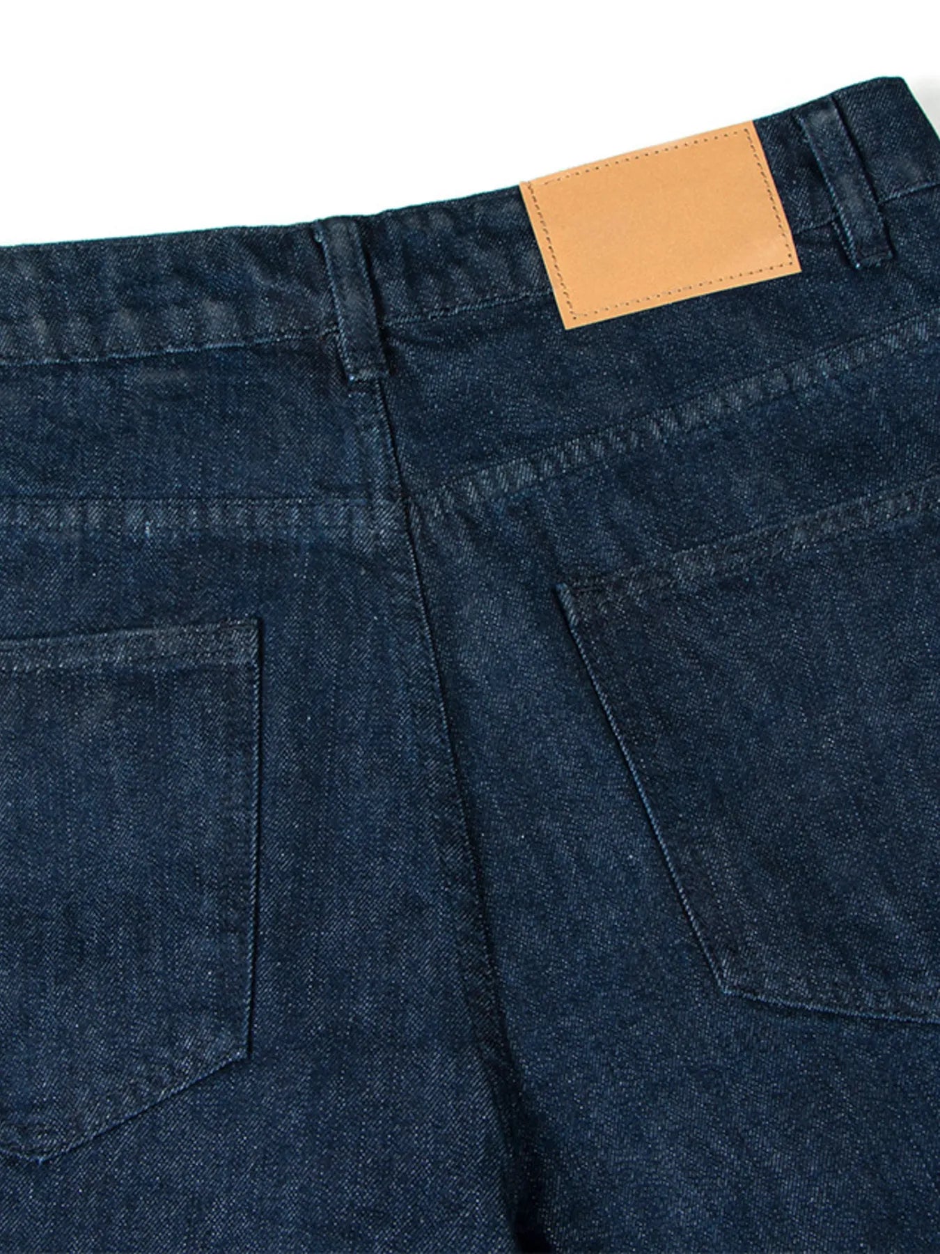 Men's Wash Wide-Leg Jeans