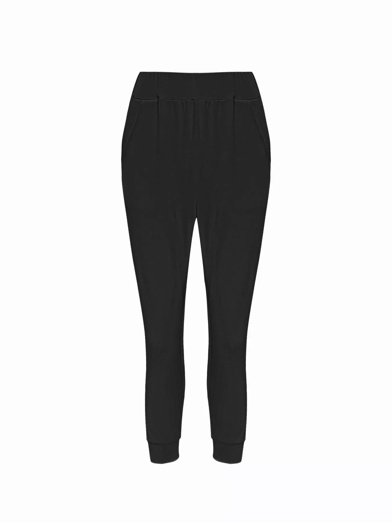 Comfortable Elastic Waist Casual Pants