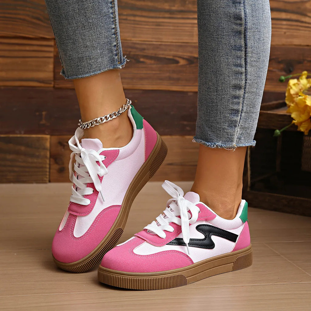Lace Up Platform Sneakers