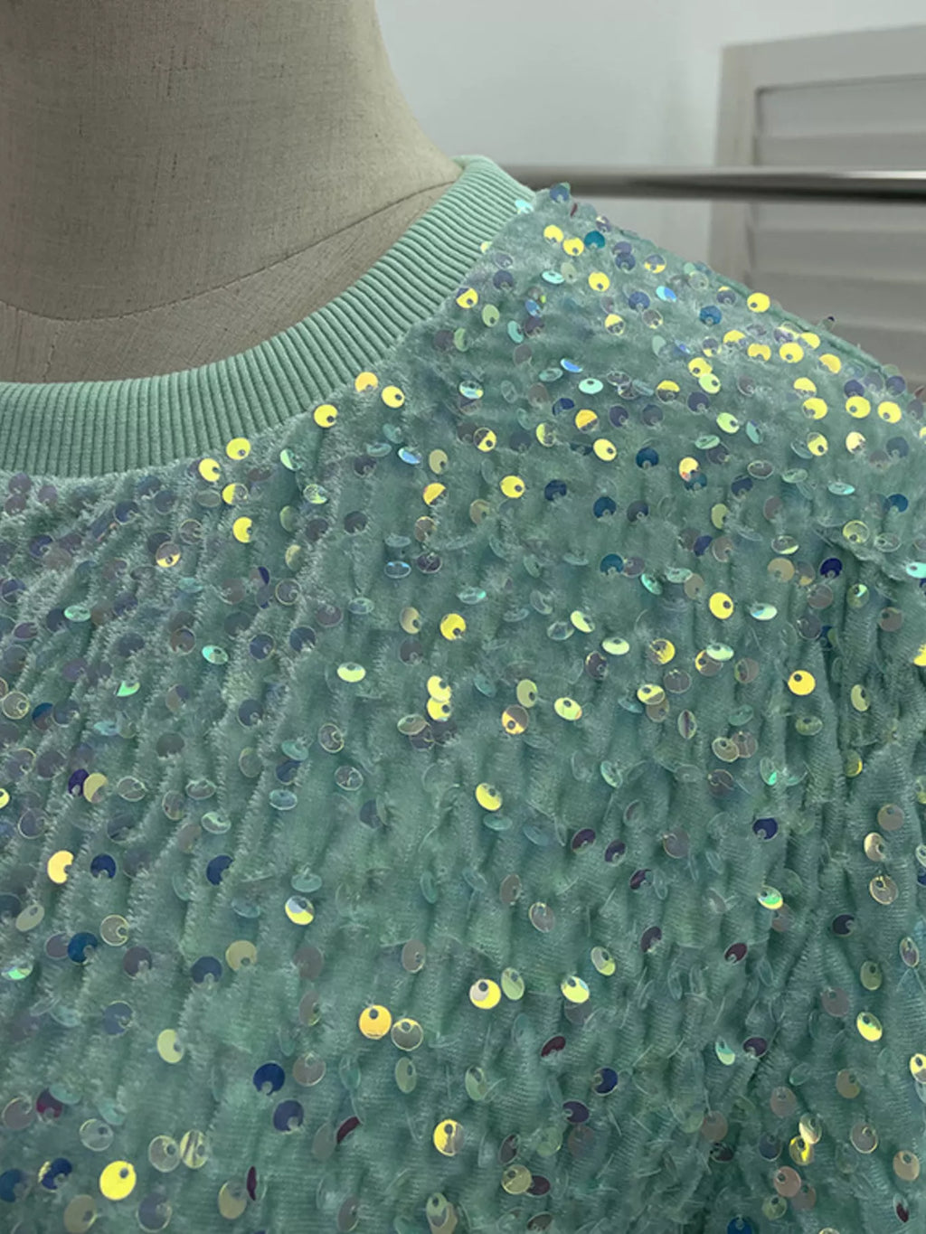 Sequin Short Sleeve T-Shirt