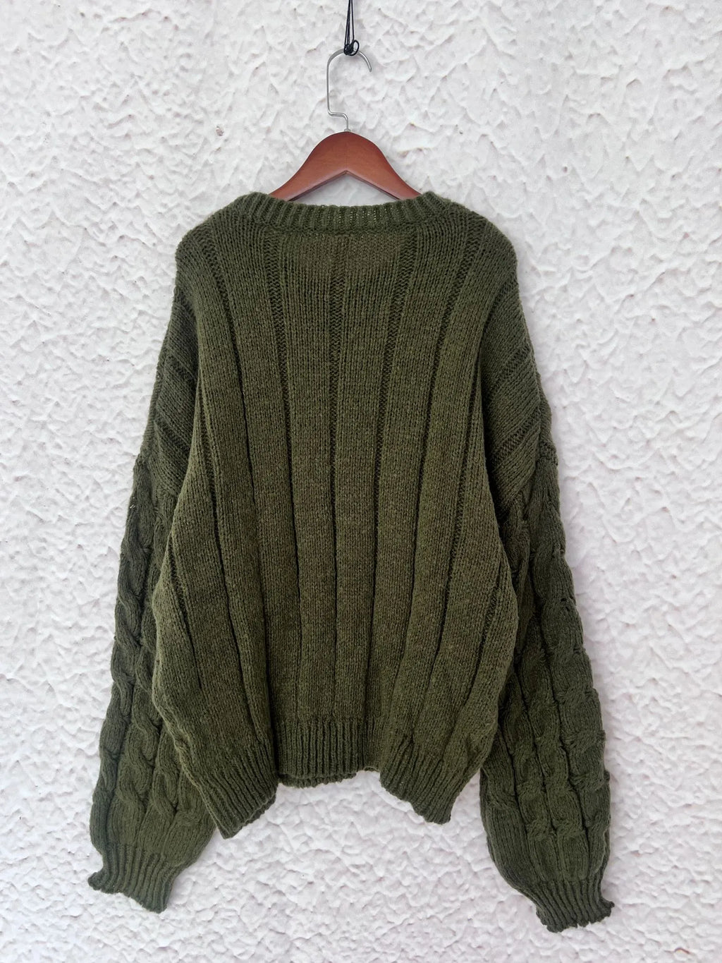 Cable Knit Long Sleeve Sweater